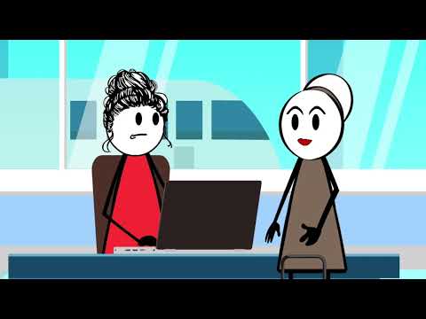 How Veronika Deals With a Passenger Who Missed Their Flight #gplus #animation