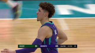 [高光] Lamelo ball 27pts 9ast vs BUCKS