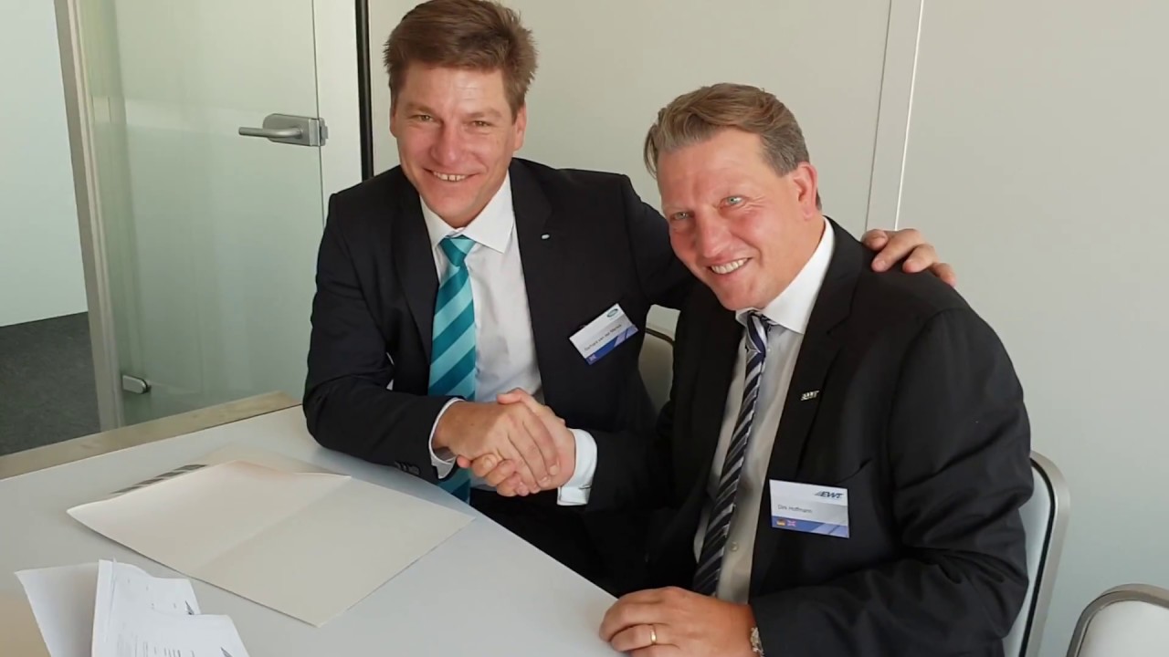 GRW signs distributorship deal with EWT Truck and Trailer at the IAA show in Hannover