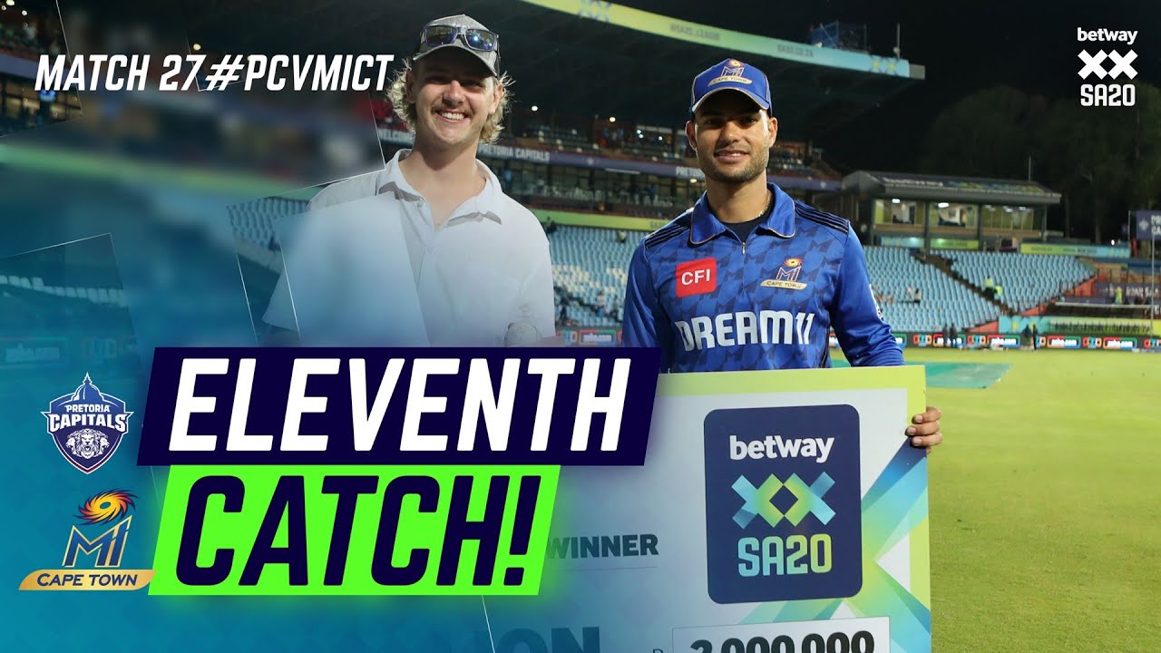 Eleventh Betway Catch 2 Million: Second Stunning Catch at Centurion!