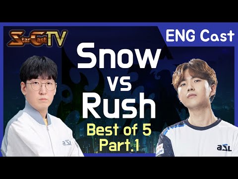 [ENG] Snow vs Rush (PvT, Bo5) Part1 [2021.01.31] - Starcraft Remastered (StarCastTV English)