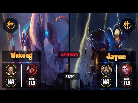 Impact WUKONG (Top) [Conqueror] VS JAYCE - Challenger NA Patch 11.5