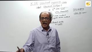 Structural analysis/Class 1/Three hinged arches/For4th sem BE (Civil)/by K. Shankaranarayana