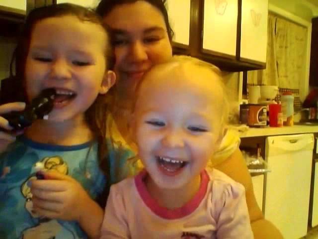 kids laughing at cats vs cucumbers