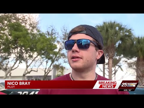 19-year-old pilot safely landed a Cessna in Jupiter after experiencing engine failure