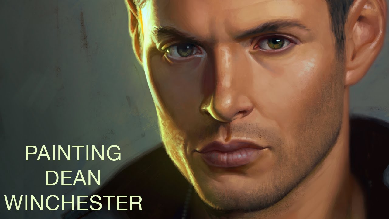 Painting Dean Winchester