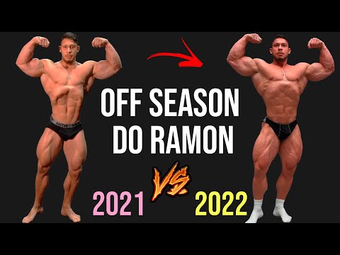 RAMON OFF SEASON 2021 vs 2022 | EVOLUÇÃO INSANA - Comparação em vídeo