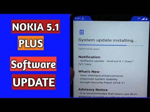 Nokia 5.1 Plus Software Update | Nokia 5.1 Plus November Security Update