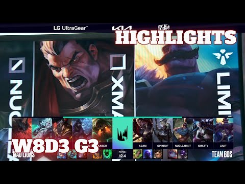 MAD vs BDS - Highlights | Week 8 Day 3 S12 LEC Spring 2022 | Mad Lions vs Team BDS W8D3