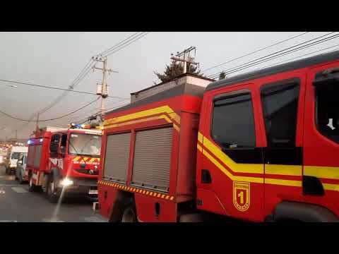 Coronel está de luto: Emotivo funeral de Bombera Yesenia Muñoz #bomberosdechile
