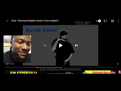 🇹🇷 Turkish American reaction video to Ceza Holocaust