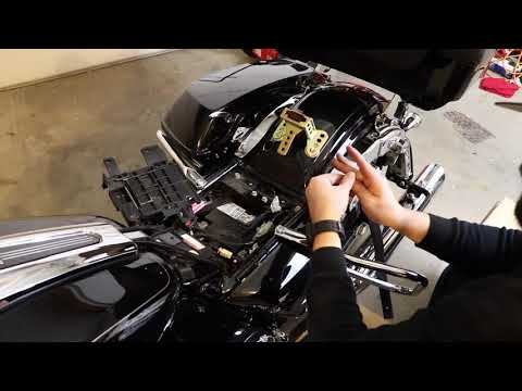 Harley Rider Backrest Install
