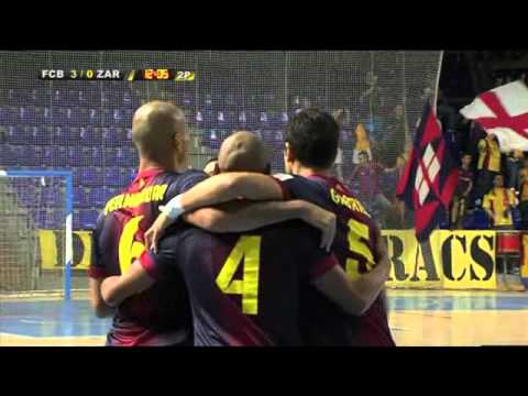 FC Barcelona Alusport - Umacon Zaragoza, lnfs, fútbol sala