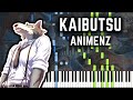 [Animenz] Kaibutsu (Monster) - BEASTARS S2 OP - Piano Tutorial || Synthesia