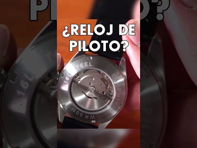 Vídeo relacionado con Boyarca Reloj de piloto para Hombre, Reloj de Pulsera de Aviador, Relojes mecánicos automáticos, Caja de Acero Inoxidable y Correa de Cuero Genuino, Flieger Timepieces.