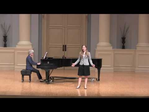 Il Bacio by Luigi Arditi : Eliza Pirosca Warden - Solo Soprano Live Performance Samford University