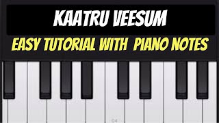 Kaatru Veesum Piano Notes  Neram  TSPN