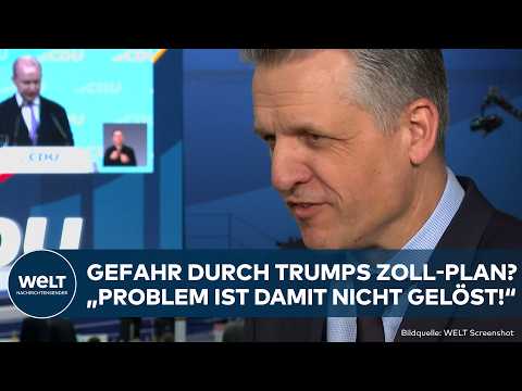 CDU-PARTEITAG: Zoll-Plan von Trump? Deutliche Warnung von Thorsten Frei wegen den USA