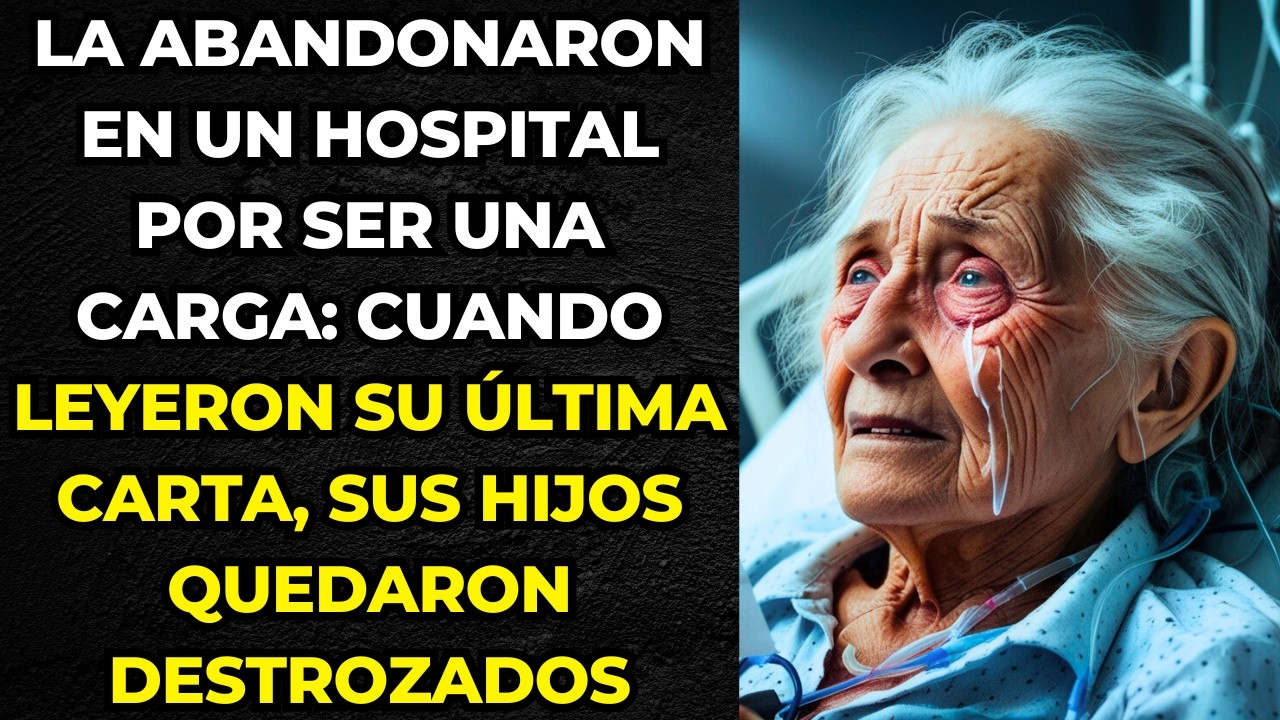 LA ABANDONARON EN UN HOSPITAL POR SER UNA CARGA: CUANDO LEYERON SU ÚLTIMA CARTA...