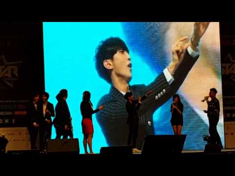 141122 B1A4 Jinyoung playing games(kstarfanfest)