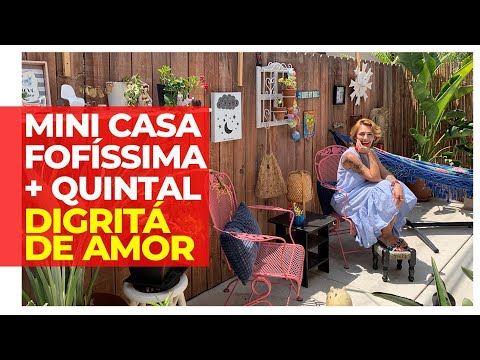 SCREAMING WITH LOVE - A VERY SMALL HOUSE WITH A CUTE LITTLE BACKYARD - AFFECTIVE AND LOW COST DEC...