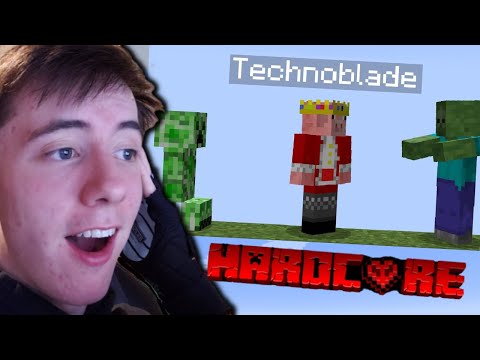 Watching Technoblade The Minecraft VR Experience - REACTION