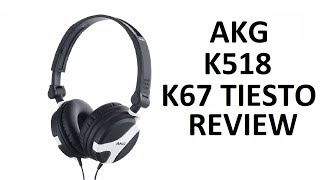 Video thumbnail for AKG K67 & K518 DJ Headphones Review | Redline Technologies by Redline Technologies