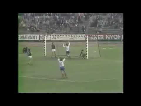 Vasas Budapest - Enosis Neon Paralimni 8-0 - Coppa delle Coppe 1981-82 - 16imi di finale - ritorno