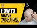 How To Shave Your Head In Less Than 90 Seconds With HeadBlade ‍ ️ ️ How To Use The MOTO Razor