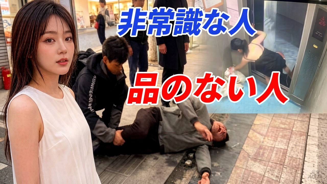 民度が低くて草生える (みんどがひくくて くさばえる