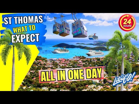 One Day in St Thomas - Walking Tour of St Thomas Cruise Port - Best of St Thomas Virgin Islands