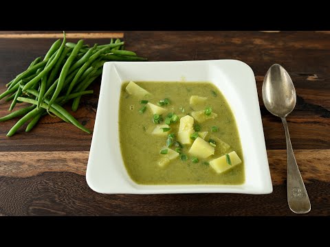 Diese grüne Bohnen-Suppe ist ein kulinarischer Schatz! Haben Sie jemals so gute Suppe gekocht?