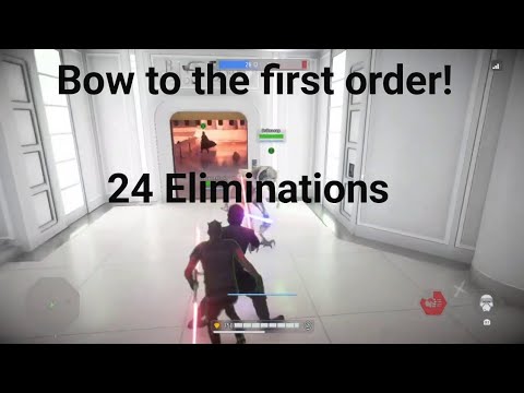 STAR WARS Battlefront 2 | Heroes vs Villains | Kylo Ren | 24 Eliminations | #248