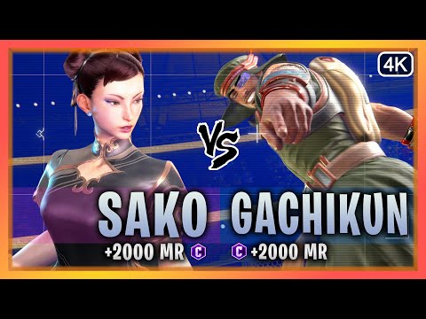 SF6 ▰  Chun-LI (SAKO) Vs. Rashid (Gachikun)『Street Fighter 6』