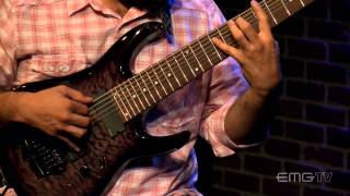 Video thumbnail for Javier Reyes, of Animals as Leader, play solo 8 String guitar, Luz y Cielo, EMGtv by EMGtv