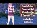 Klaudia Swimsuit Special Mod White Pant Y Shortest Skirt Atelier Ryza Mod Series