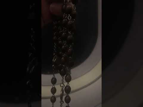 Praying the Our Lady of Sorrows Rosary on the Plane