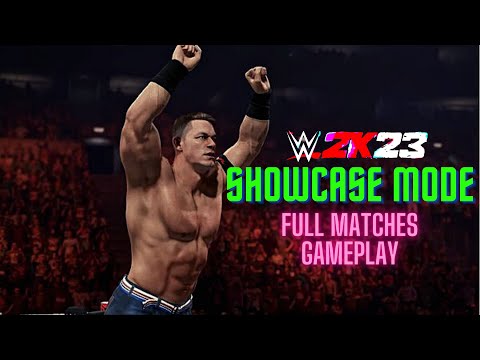 WWE 2K23: John Cena Showcase Gameplay Walkthrough FULL GAME