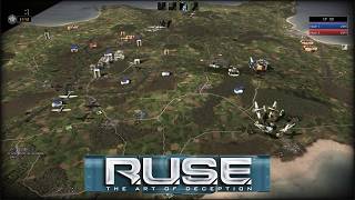 R.U.S.E - D-Day Invasion 1944 (Allies vs Axis): Ruse Multiplayer Gameplay (3 vs 3)