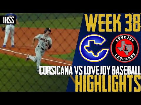 Lovejoy Baseball Defeats Corsicana 7-1 in Game 1 Behind Tanner Brown and Reed Blakely