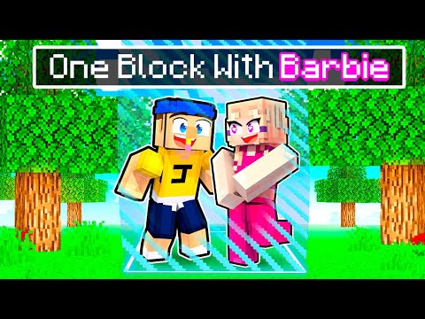 LOCKED On ONE BLOCK With BARBIE!