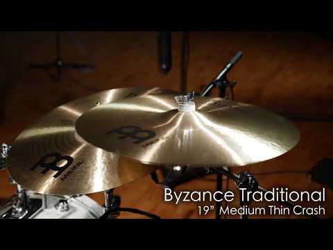 Meinl Cymbals B19MTC Byzance 19" Traditional Medium Thin Crash Cymbal