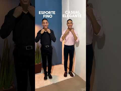 ESPORTE FINO X CASUAL                         #lookcasual #casamento #modamasculina #viralvideo