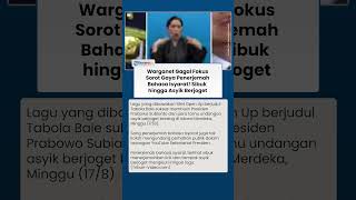 Disorot! Gaya Penerjemah Bahasa Isyarat Lagu 'Tabola Bale' Tampak Sibuk hingga Asyik Ikut Berjoget