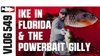 Ike in Florida with the Berkley Powerbait Gilly