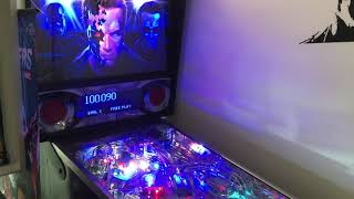 Terminator 2 pinball machine gameplay T2