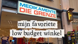 Mijn favoriete low-budget winkel heet "Die Grenze" 😱😱 Rest Partij paradijs