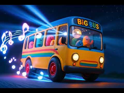 Wheels on the Bus DISCO Remix! 🕺✨🚌 Dance Party |  | Kids Song & Nursery Rhyme