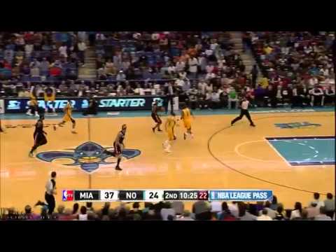 LeBron James 36 Points Heat vs Hornets Highlights 3_29_13