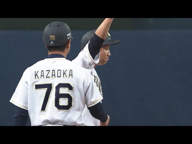【2回裏】本日復帰!! バファローズ・山足の勝ち越しタイムリー!! 2018/5/8 Bs-F